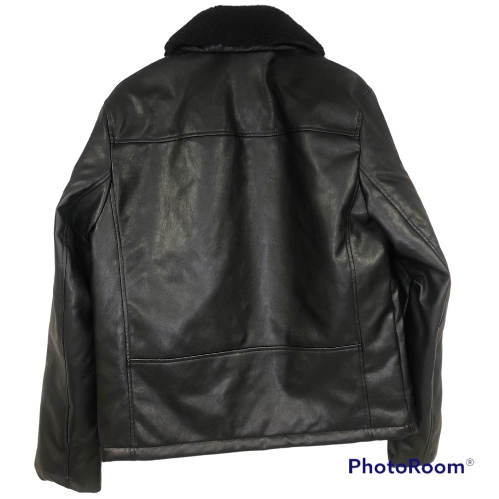 Tommy Hilfiger small leather jacket, new with tag - Picture 6 of 6